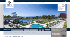 Desktop Screenshot of grandinnahotels.com