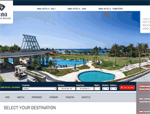 Tablet Screenshot of grandinnahotels.com
